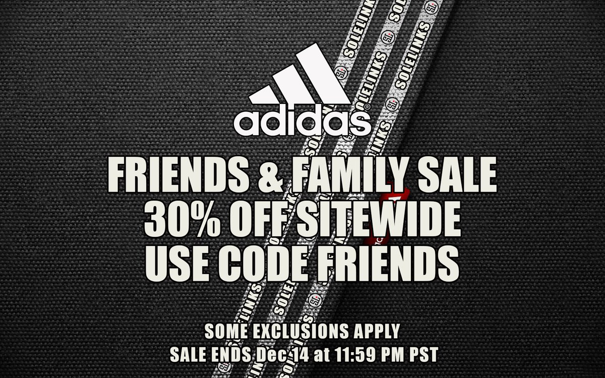 adidas friends and family sale 2019