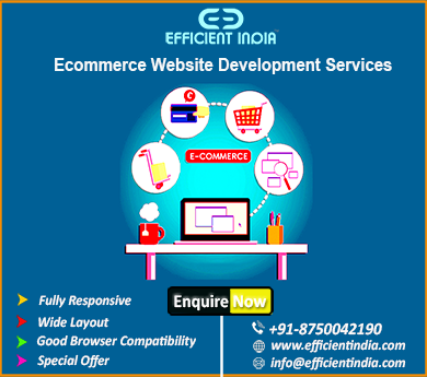 efficient_india's tweet image. #EfficientIndia offers 🛒#ECommerceWebsiteDevelopmentSolutions that help to increase your ROI, enhance your brand identity & provide #Customers incomparable shopping experience. 
📞+91-8750042190 👉bit.ly/38GkSVt