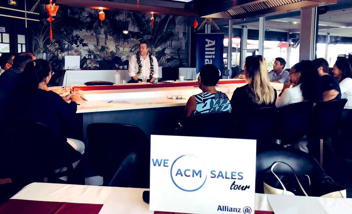 le_vallois's tweet photo. Le «We ACM Sales» Tour se poursuit en Polynésie Française
👏 #mauruuru à la Délégation @allianzfrance ! 
👍L’implication de tous est essentielle dans cet exercice de co-construction. 🔝Je suis fier de cette aventure collective et de l’enthousiasme qui en ressort
#Transformation https://t.co/gMe4Gl2XAD