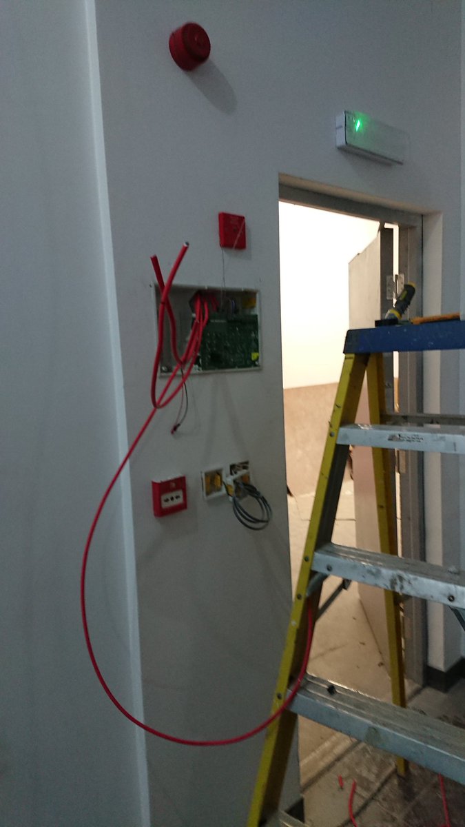 ELMATelectrical's tweet image. Fansy for fire alarm?