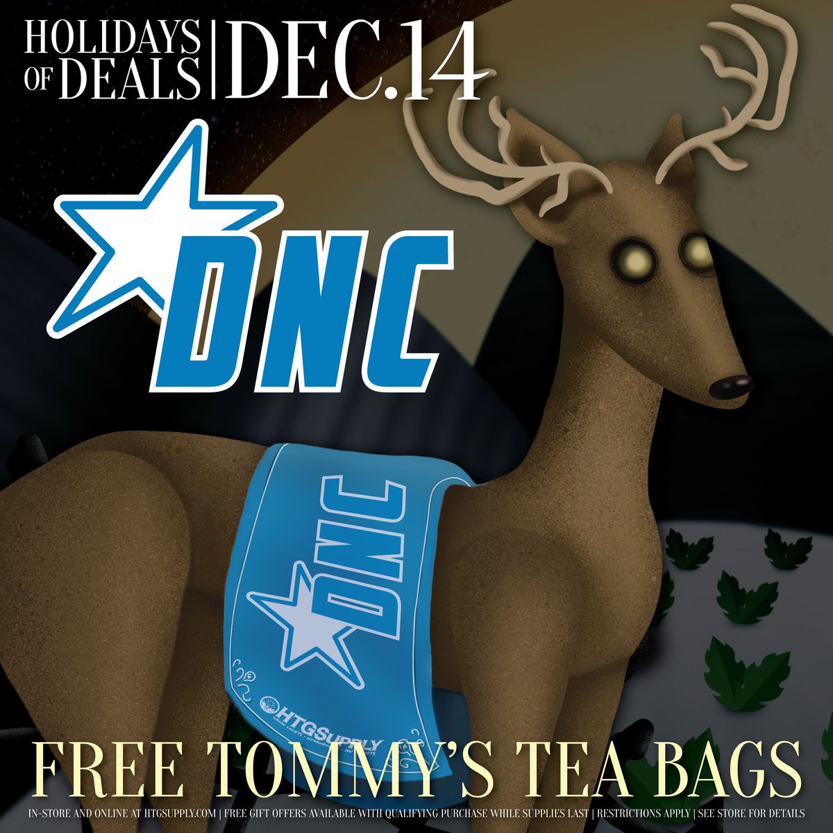 HTGSupply's tweet photo. The brand who brought you #GreatLakesWaterOnly, @DetroitNutrient Company, will be celebrating the #HolidaysofDeals with their new #masterpiece - #TOMMYSTEA! Each #store and #online, we will have a #limitedsupply for #free with #qualifyingpurchases - get yours before they're gone! https://t.co/OWWefWULLa