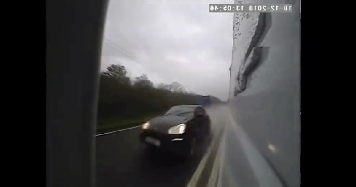 Horrifying dashcam footage shows moments before A36 Porsche crash which killed pregnant mum bristolpost.co.uk/news/local-new…