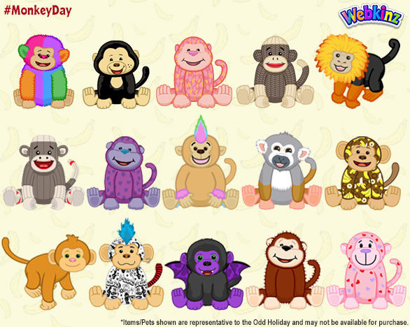 webkinz monkey