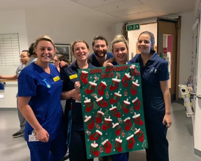 The #AMUadvent stocking number 8 goes to Sophie! Congratulations! ‘Always willing to work hard, help others and an asset to the team! 👏 lovely nomination! @ShelleyPanayio1 @Chauders0117 @NorthBristolNHS