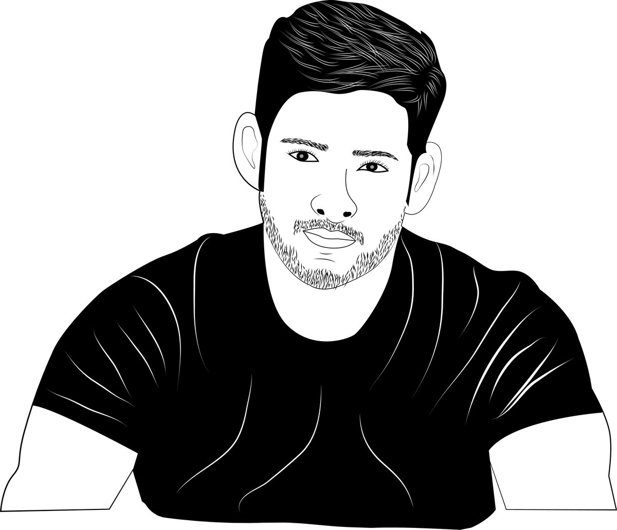 Tahamina_50's tweet photo. How is it ? 😍😍
If you want to creat your own image into like this,
just click here https://t.co/K7ORrQAHHc
#bitcoin
#Fiverr
#blockchain
#cryptocurrency
#line_art #vector_line_art #line_art_portrait; #outline_drawing #line_art_vector #drawing #black_and_white https://t.co/EPdG0xsqQU