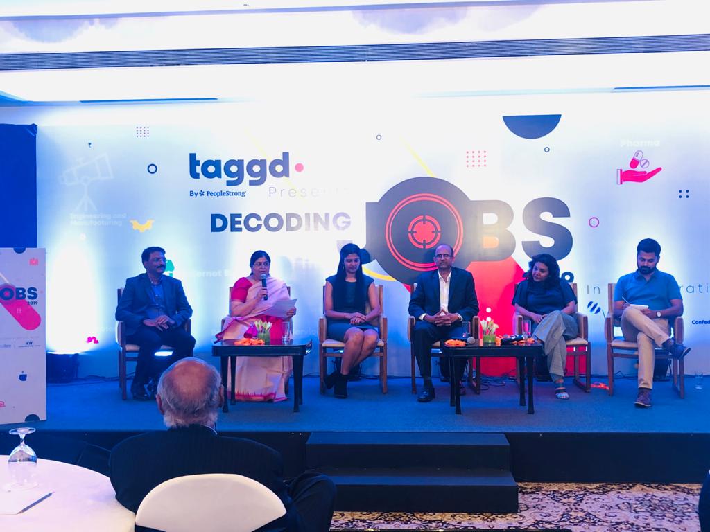 _taggd's tweet photo. What a power-packed event it was!
Delighted to hear an informative panel discussion on the current talent & skill gap in the industry and the initiatives that can be implemented to make $5 Trillion economy a reality. Know more: https://t.co/zjopnV1ymG
#DecodingJobs2019 #ISR2020 https://t.co/bAYC6PXJL9