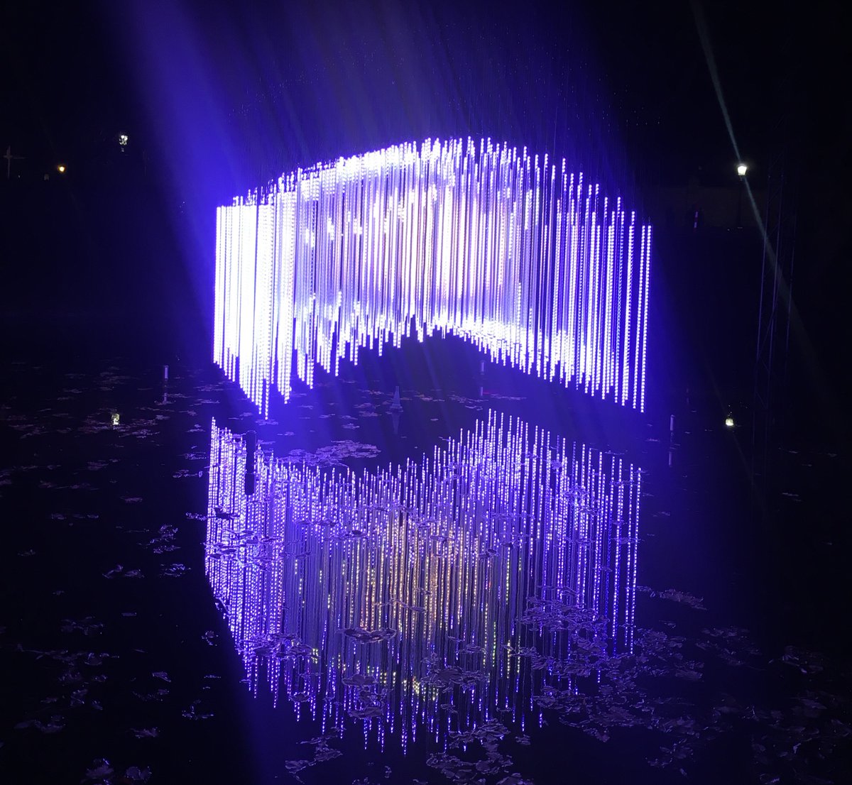 ModeLighting's tweet photo. Looking for a lighting related getaway? Head to Bruges for their Winter Glow Festival and take a look at the lighting installations. Oh, and they have Waffles... #Christmasmarkets #Lightisart https://t.co/b81r1r2O7c