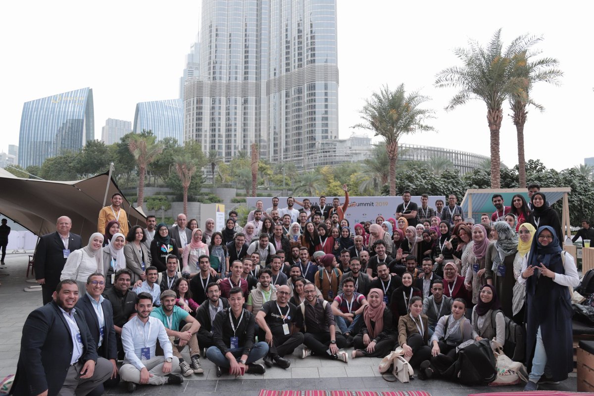 RulaMikkawi's tweet photo. So happy and proud to be part of the first Google for MENA summit and GDG MENA summit 
#menacs2019 #MENAGDG #WTM https://t.co/eG2sUTnPl8