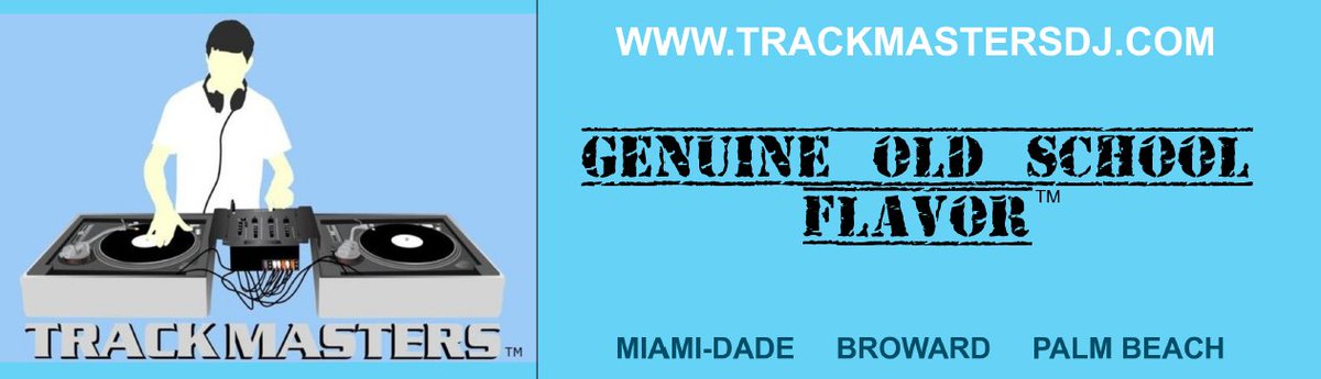 TrackMastersDJ's tweet photo. https://t.co/pEIm3sotuJ Best Professional DJ Services in Miami, Fort Lauderdale, Coral Springs, Boca Raton &amp; the rest of South Florida: We spin the best old school Hip Hop, R&amp;B, Freestyle, Reggae/Dancehall, Miami Bass, EDM, &amp; more + the hottest new urban &amp; dance music. #MiamiDJ https://t.co/cQRvv28m7C