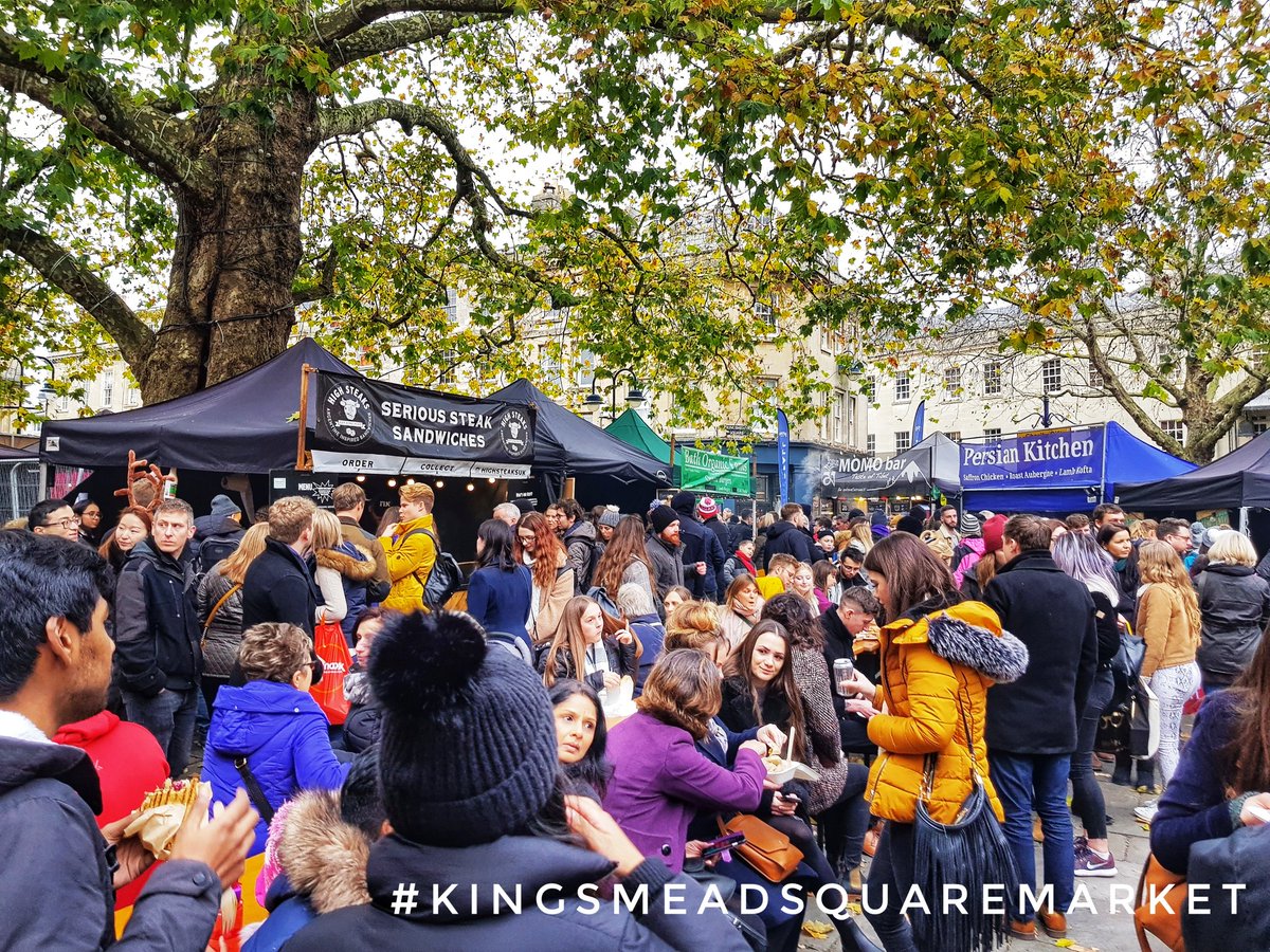 Sophie Bowden Events (@sophieb_events) on Twitter photo If you're in Bath this weekend and are on the hunt for fantastic street food then swing by <a href="/KingsmeadSqMKT/">Kingsmead Square Street Food Market</a> for 18 traders, live music, mulled drinks bar and plenty of covered seating. Opens at 11am #kingsmeadsquare #streetfood #market #bath #christmas #wheretoeat #tasty If you're in Bath this weekend and are on the hunt for fantastic street food then swing by <a href="/KingsmeadSqMKT/">Kingsmead Square Street Food Market</a> for 18 traders, live music, mulled drinks bar and plenty of covered seating. Opens at 11am #kingsmeadsquare #streetfood #market #bath #christmas #wheretoeat #tasty