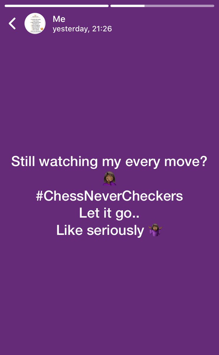 says_nix's tweet photo. Try our 9 Love Steps for size... #Medifate
Oh & Real Love is me not outing your phoney WHO ass 🤷🏾♀️ #YouTellMe #ChessNeverCheckers #SpiritualLeague 💜💫 #LetItGo https://t.co/j0FuhTJfYH