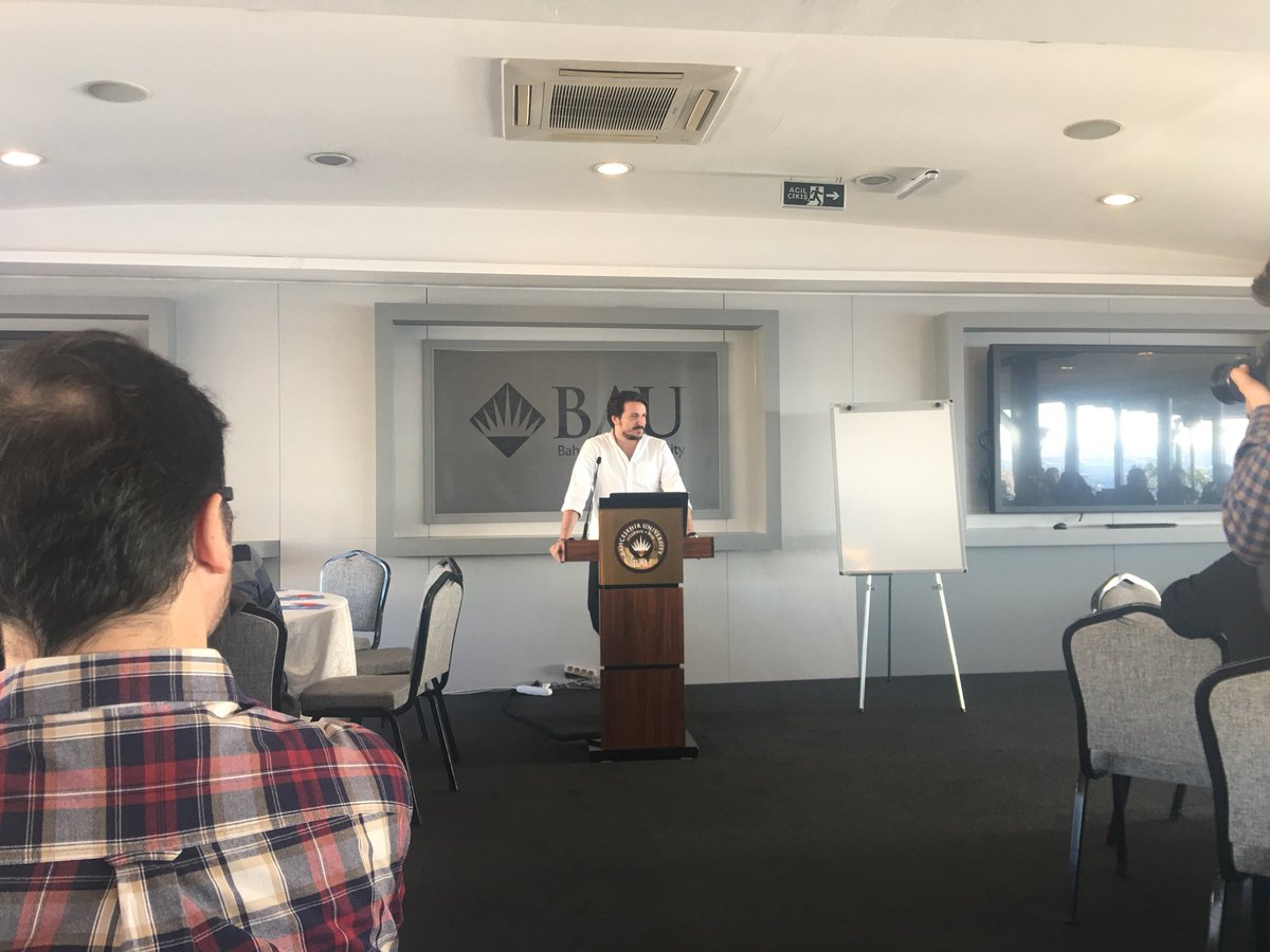 Fen Bilimleri Enstitü Müdürümüz Sn. Dr. Yücel Batu Salman konuşmalarını gerçekleştirdi. <a href="/Bahcesehir/">Bahçeşehir Uni (BAU)</a>