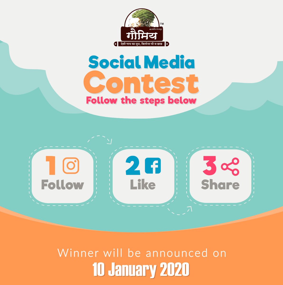 GaumiyaA2's tweet image. Gaumiya&apos;s Giveaway.🎁
Enter Now to WIN awesome giveaway on his New Year!
Running Until 31 Dec. 2019.🗓

How to enter:
1️⃣ Follow Gaumiya
2️⃣ Like + Share this post👍
3️⃣ Tag all the people you love♡😍

STAY TUNED FOR MORE!!🤗

#giveaway #contest #sharecontest #sharetowin #christmas