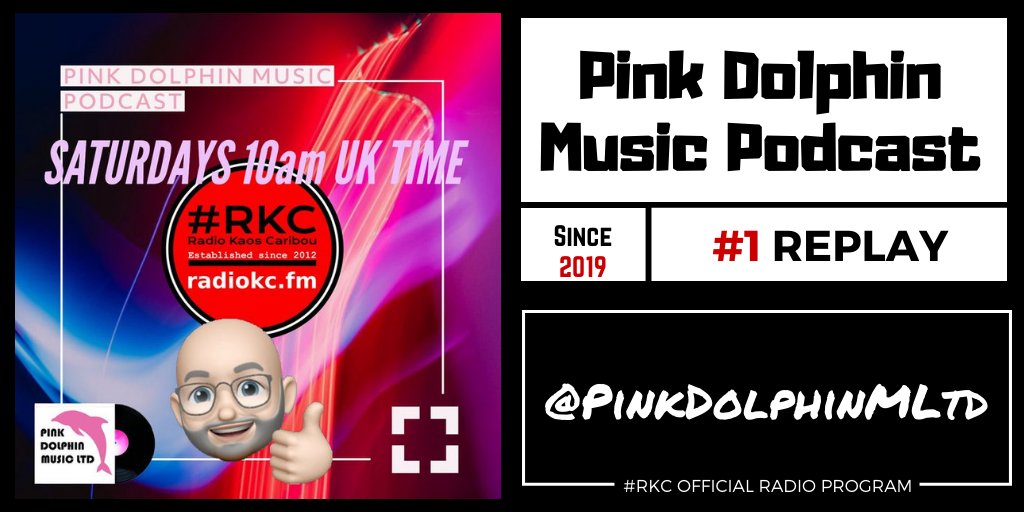 TODAY

🕗10AM UK⚪5AM ET⚪2AM PT

<a href="/PinkDolphinMLtd/">Pink Dolphin Music</a> #Music #PODCAST

EPISODE #1 | #REPLAY

🌐 fb.com/RadioKC/posts/…

📻 #🆁🅺🅲 closing w/

<a href="/sonicconstruct/">SonicConstruction</a> x <a href="/pippadaymusic/">Pippa Day</a> | Renée Lincoln | <a href="/digitalslumber/">DigitalSlumberParty™</a> x Channel C Corpuz | @Iamjameschang | @sickrobot1980 | @RealConnorVibes