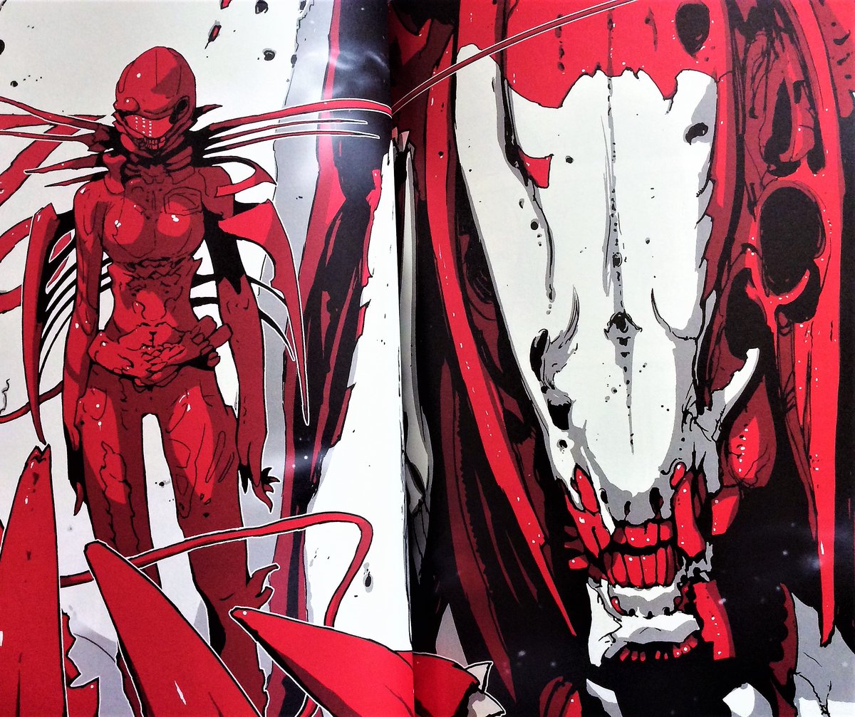 Tsutomu Nihei - It's impossible to talk about backgrounds in manga without mentioning Tsutomu Nihei. He has an incredible sense of scale, his linework is precise, and he fills every bit of space on the page with purpose. Nihei is more than a specialist, he might even be obsessed.