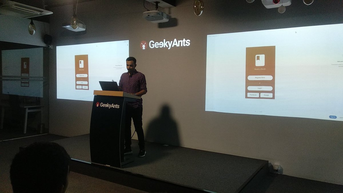 #1 Book a Book , made by @HasnenRich, Founder of YouTube Channel "Trending Codes - Hasnen Tai" showcasing his  Book Booking App