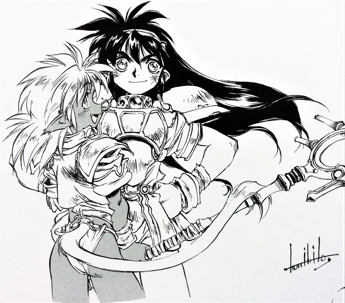 Kunihiko Tanaka - Criminally underrated as a mangaka, and someone who’s work I highly respect. Kunihiko is the original character designer behind the Xeno series (Xenogears, Xenosaga & Xenoblade) as well as several 90’s Anime OVA’s, such as Ruin Explorer, and Key: The Metal Idol.