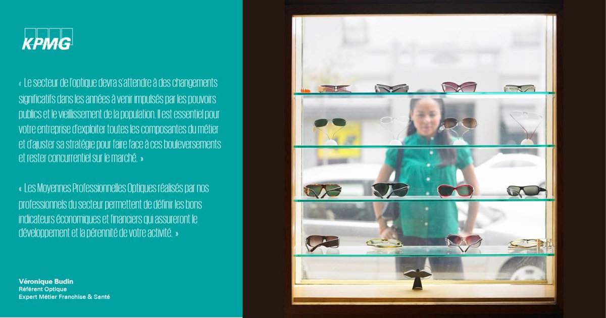 #optique #KPMGFranchise Retrouvez les experts #KPMG sur toute la #France du secteur de la #santé et de l'optique. Téléchargez gratuitement les Moyennes Professionnelles Optique. #opticiens #business #franchise

bit.ly/2rx9338