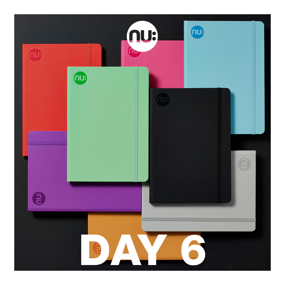 NuNotebooks's tweet photo. We're halfway through our 12 days of Christmas giveaways, simply RT, LIKE and FOLLOW our page to win a Nu: Journal Spectrum in the colour of your choice!

UK entrants only. One winner over all Social Media platforms, winner announced Thursday 19th.

#12DaysOfNuNotebookGiveaways https://t.co/qtC5nJSWOH
