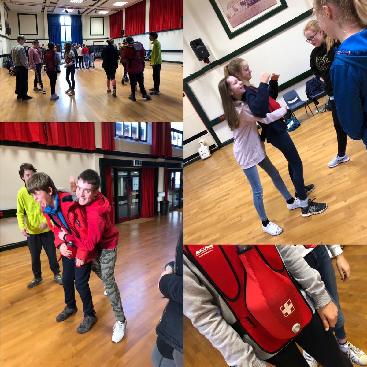 @DofEDorset @Gill_School @Shaftesbury_sch #dofe #firstaid @LifelineTrg 6hr emergency first aid course for half of @dofegilloac new participants. Choking casualty!