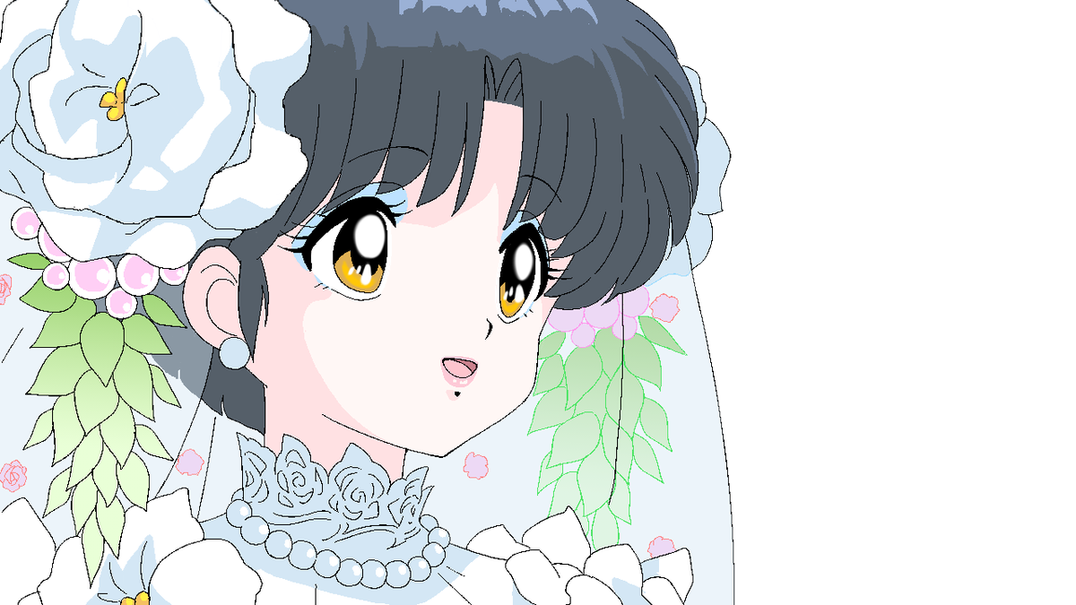 ぽぉすいか １２ 目ぇパチパチ乱馬くん 乱馬くんの顔はやっぱり難しいですね かっこよく描きたいからかな 乱馬とあかねの祝言動画まとめ