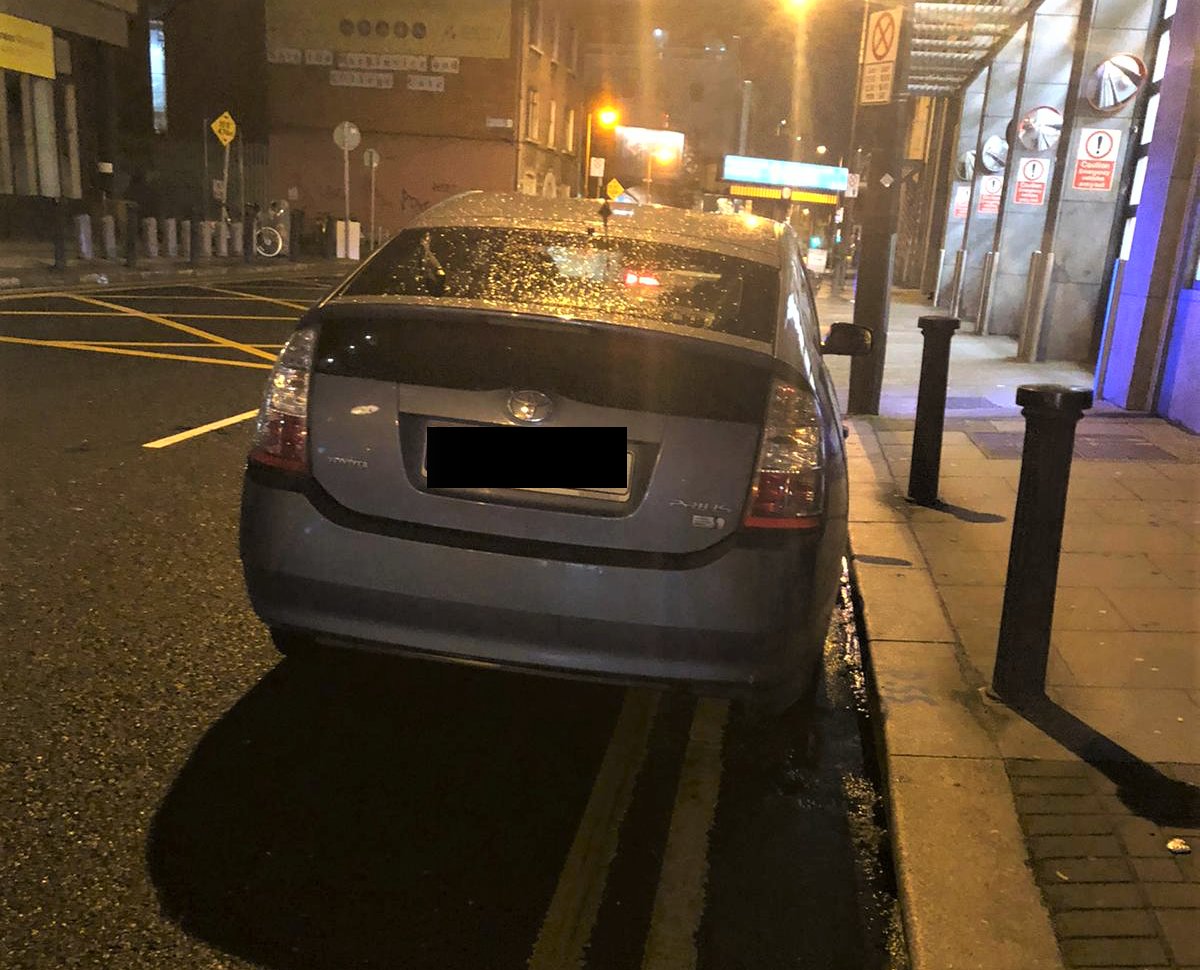 Gardaí in the Dublin Metropolitan Region on mobile patrol seized this car after the unaccompanied learner driver broke a red traffic light and narrowly missed a marked Garda vehicle. Turns out the driver is on his 15th learner permit. FCPN to be issued.