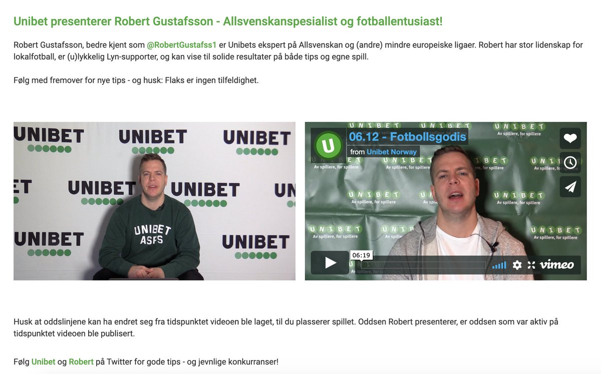 Lördag och det vankas fotboll i Championship! 😍

Uppe på 110% ROI igen! Därför delar jag ut 1100kr till den som gissar riktigt och retweetar.

1⃣Ö/U i Leeds - Cardiff
2⃣Millwall Ö0.5 mål
3⃣1X2 mellan Barnsley - QPR

Mitt spel ⬇️
unibet.me/RobertGu

 #oddsprat 
@UnibetNorge