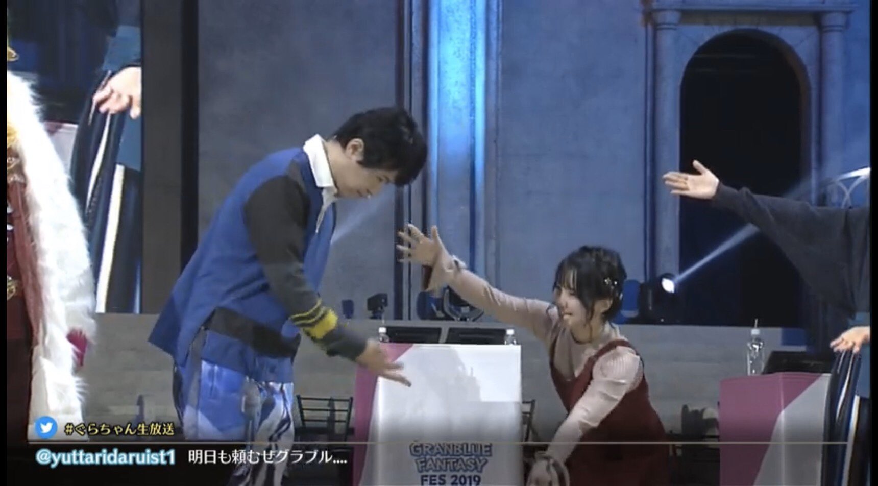 Granblue En Unofficial Itou Kanae Is Overjoyed That She Was Finally Out On Stage With Sugita And It Turns Into A Contest On Who Can Bow More Deeply Itou Kanae Granblue En Unofficial Itou Kanae Is Overjoyed That She Was Finally Out On Stage With Sugita And It Turns Into A Contest On Who Can Bow More Deeply Itou Kanae