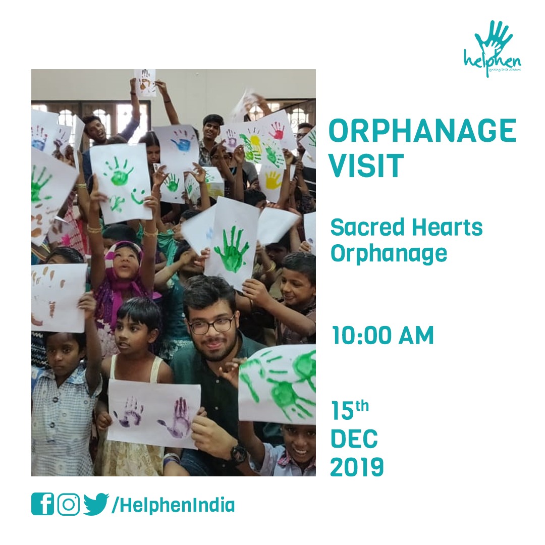 HelphenIndia's tweet photo. Helphen India welcomes you to join our visit to Sacred heart
Venue: Sacred Heart Orphanage
Date: 15 Dec 2019
Time: 10am to 12:30 pm

#helphen #ignitinglitledreams #change #future #children #today #world #kidsinneed #brightfuture #social #safety #healthy #orphanage #happy #smile https://t.co/pStrj2myoH