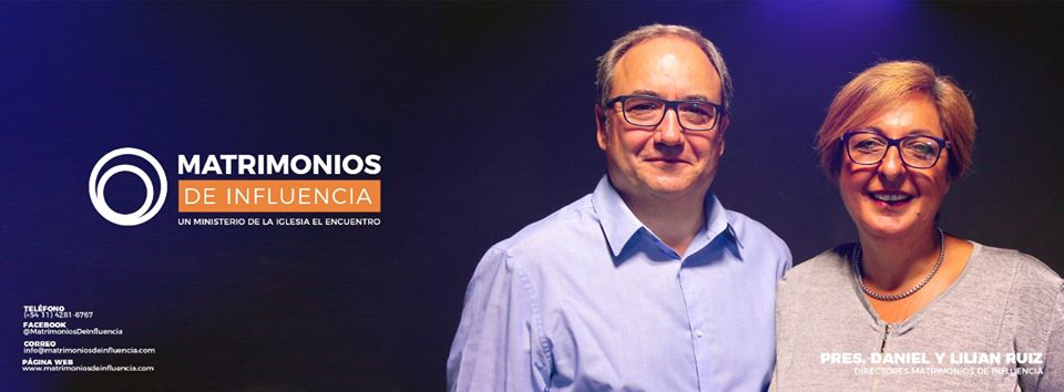 Matrimonios De Influencia es un Ministerio de la Iglesia El Encuentro. Entra en nuestro Sitio matrimoniosdeinfluencia.com y conoce nuestro trabajo en el País y en el exterior !