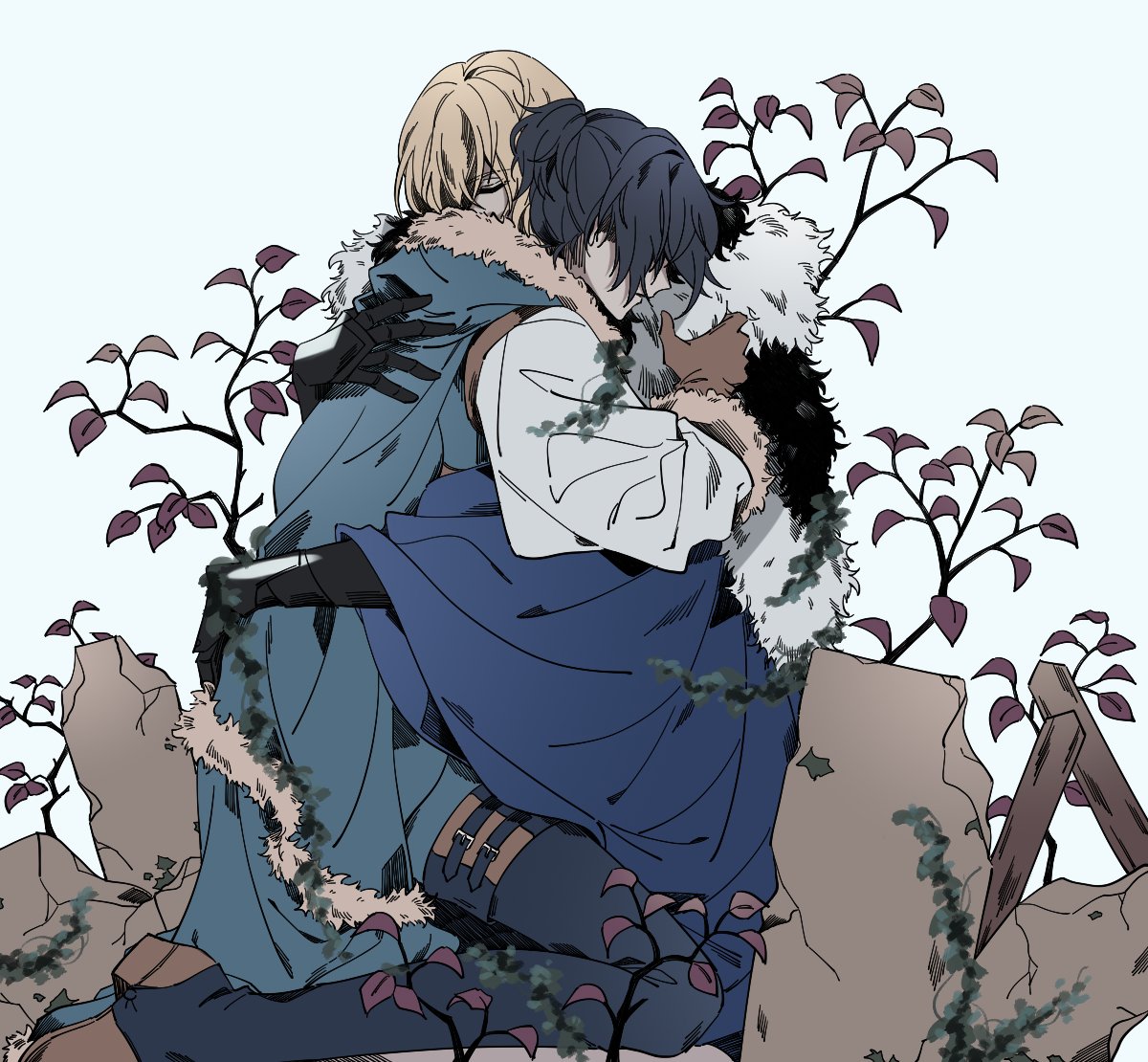 ディミトリ・アレクサンドル・ブレーダッド 「#dimilix #fraldarddyd 
#ディミフェリ 
#FireEmb」|saeのイラスト