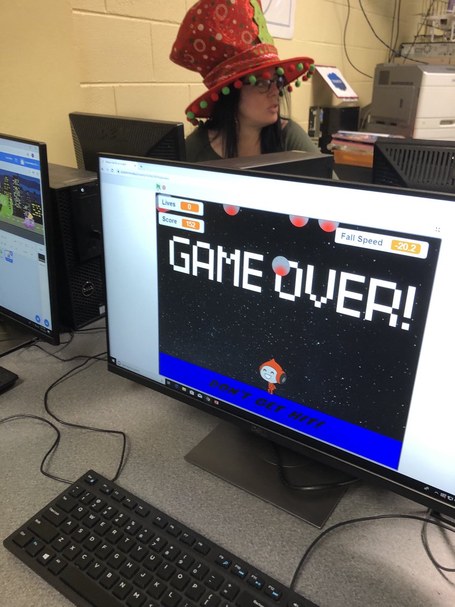 MzOutland's tweet image. IT students teaching teachers!!! #fcpshourofcode2019