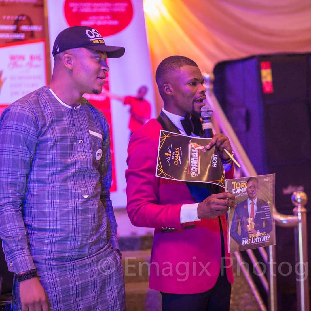 AyodeleOsma's tweet photo. The host of the #5thosmas must be extraordinary.. @mclayor did a fantastic job hosting #OSMA_19

#TheCoronation https://t.co/IpkkBDZc2z