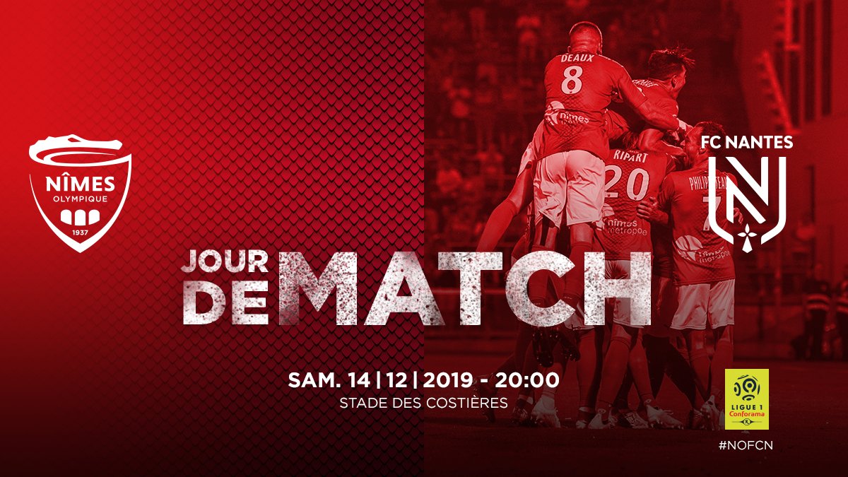 Saison 2019-2020 - 18ème journée de Ligue 1 Conforama  : NO -  FC Nantes  ELveUKxWsAA0rN3