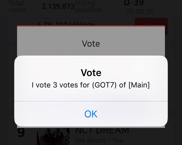 Got7VoteSquad's tweet photo. [SMA]

Good job, Ahgases! Now let’s keep rising to higher spot 💚

Vote vote 🗳 

#GOT7 @GOT7Official https://t.co/jRH7Ir5bn6