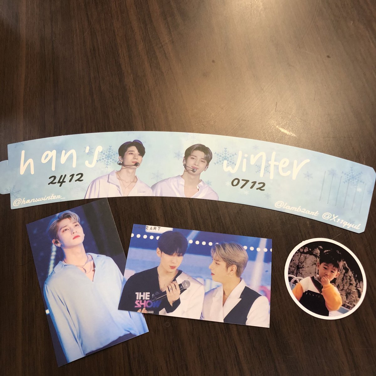 GOLDENTIMEGNCD's tweet photo. thank you Admins for organising this event! the deco is so pretty too! 🦋 #hanswinter https://t.co/OfWKrvgraJ