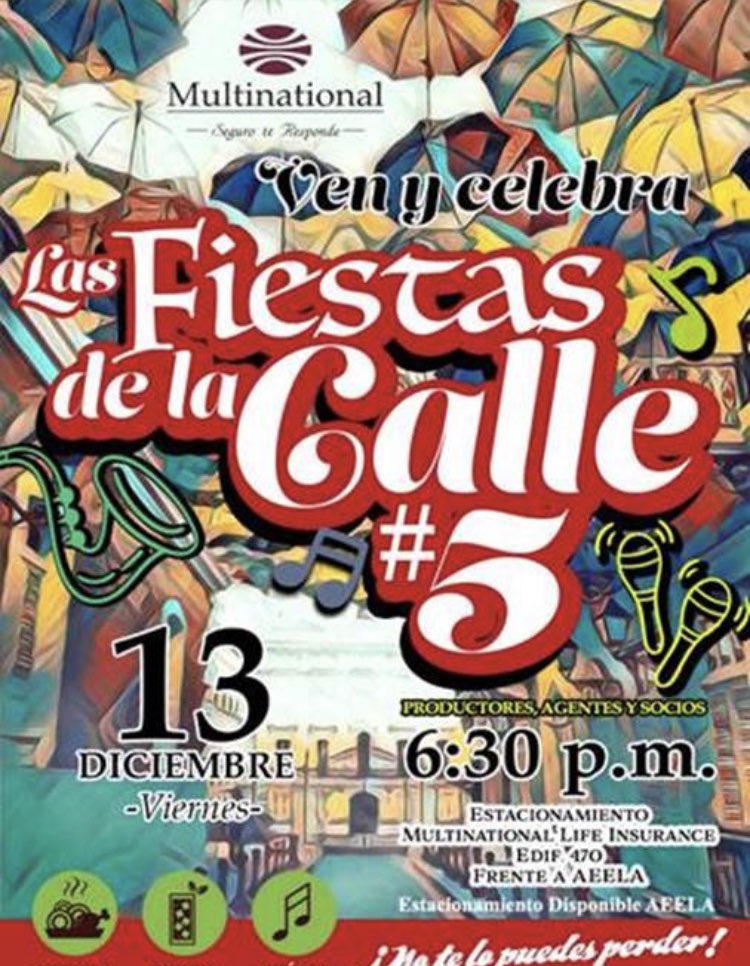 IARSeguros's tweet image. #FiestasdelaCalleNo5 #MultinationalInsurance #ImpulseFinance