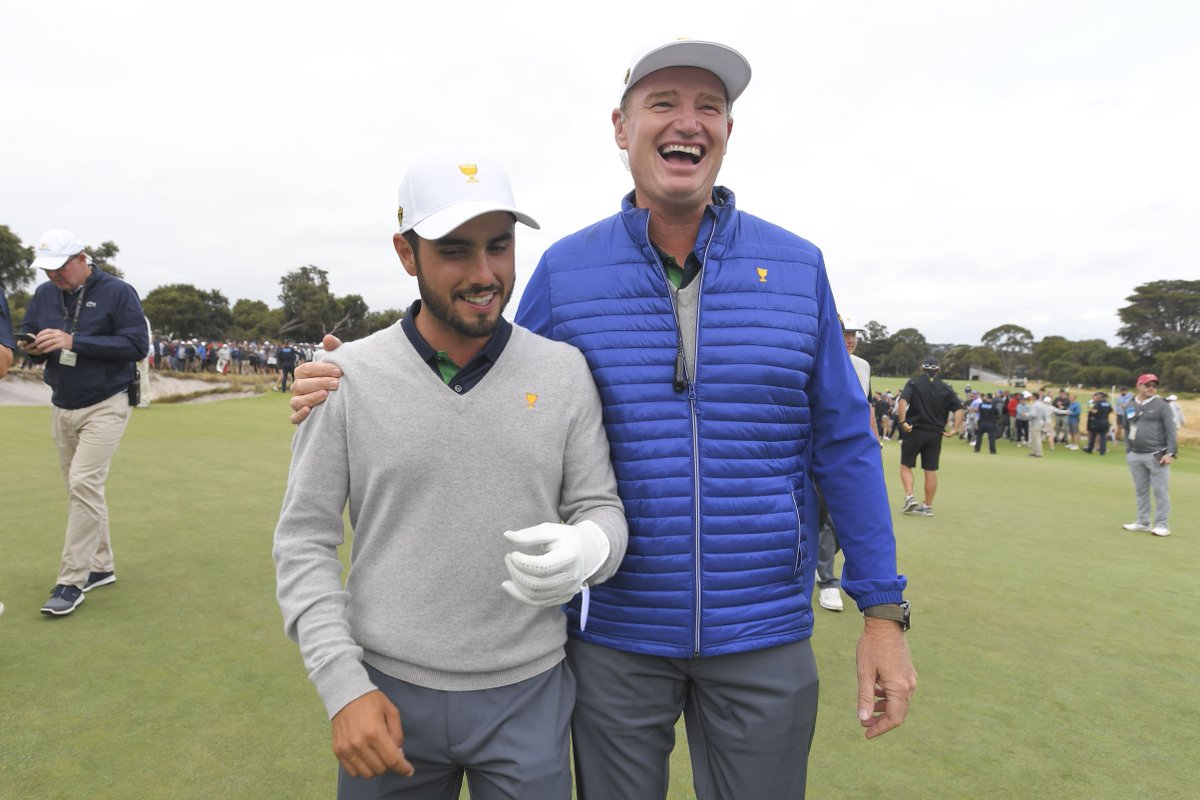 TheBig_Easy's tweet image. The way these boys fought back all day was absolutely inspiring. 

Let's go win the Cup! @presidentscup