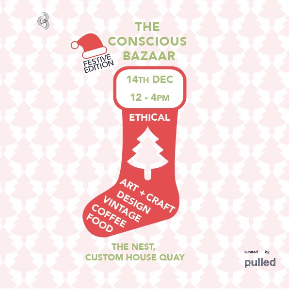 Pulled (@_pulled_) on Twitter photo We’re back in The Nest today with the last of our monthly ethical market #TheConsciousBazaar and it’s our festive edition. Lots of unique handmade gifts from independent makers, designers and vendors. Plus barista-style coffee from <a href="/carrowcoffee/">Carrow Coffee Roasters</a>
#sligo #christmas #ethical We’re back in The Nest today with the last of our monthly ethical market #TheConsciousBazaar and it’s our festive edition. Lots of unique handmade gifts from independent makers, designers and vendors. Plus barista-style coffee from <a href="/carrowcoffee/">Carrow Coffee Roasters</a>
#sligo #christmas #ethical