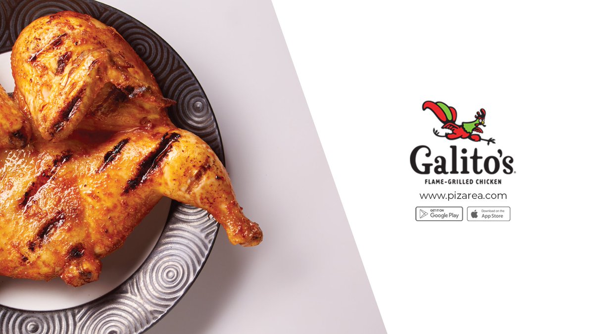 pizareagh's tweet photo. Flame Grilled Chicken just the way you want it! Order online from Galito's on Pizarea via https://t.co/cTRSm1ePo0
#pizarea #galitos #grilledchicken #FoodDelivery #chickenlovers #chickendelivery #saturday https://t.co/u5Mmf3v6T1
