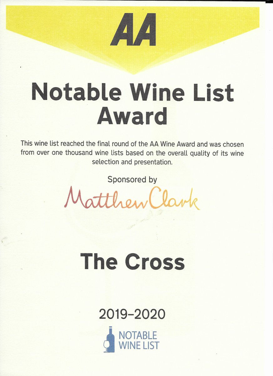 the cross restaurant tweet media