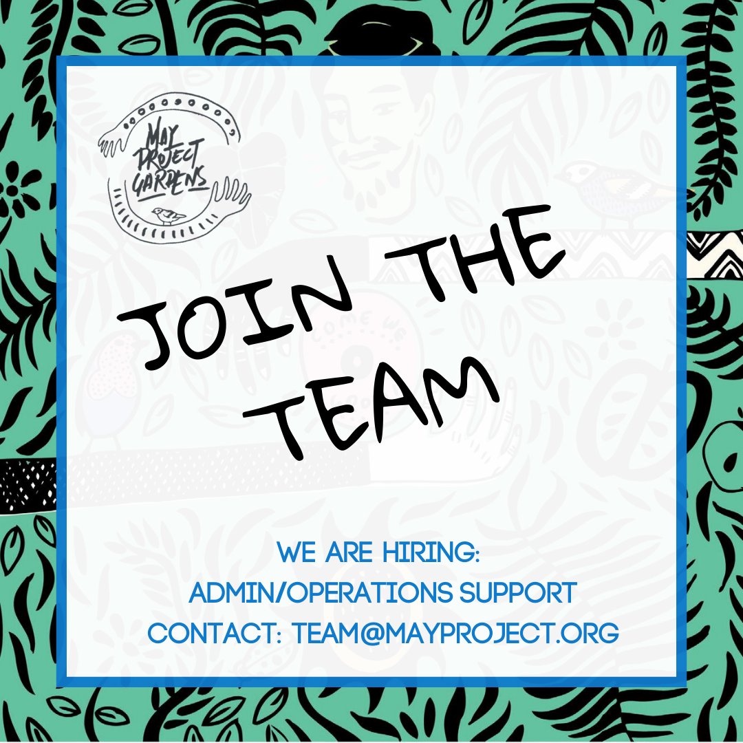 may_gdn's tweet image. Don't forget....We are HIRING! We are looking for paid admin/operations support from someone who has experience with dyslexia or diverse learning styles. 1 day/pw working closely with our MD @KMT_MAY Apply whatever way works for you (video/CV/email) Contact team@mayproject.org