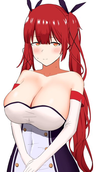 ホノルル描きました〜
#アズレン #アズールレーン #ホノルル 