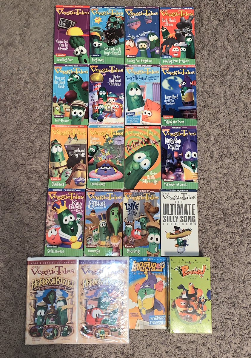 I Want My VHS On X: Veggie Tales Vhs Collection Of 31 Lot, 59% OFF