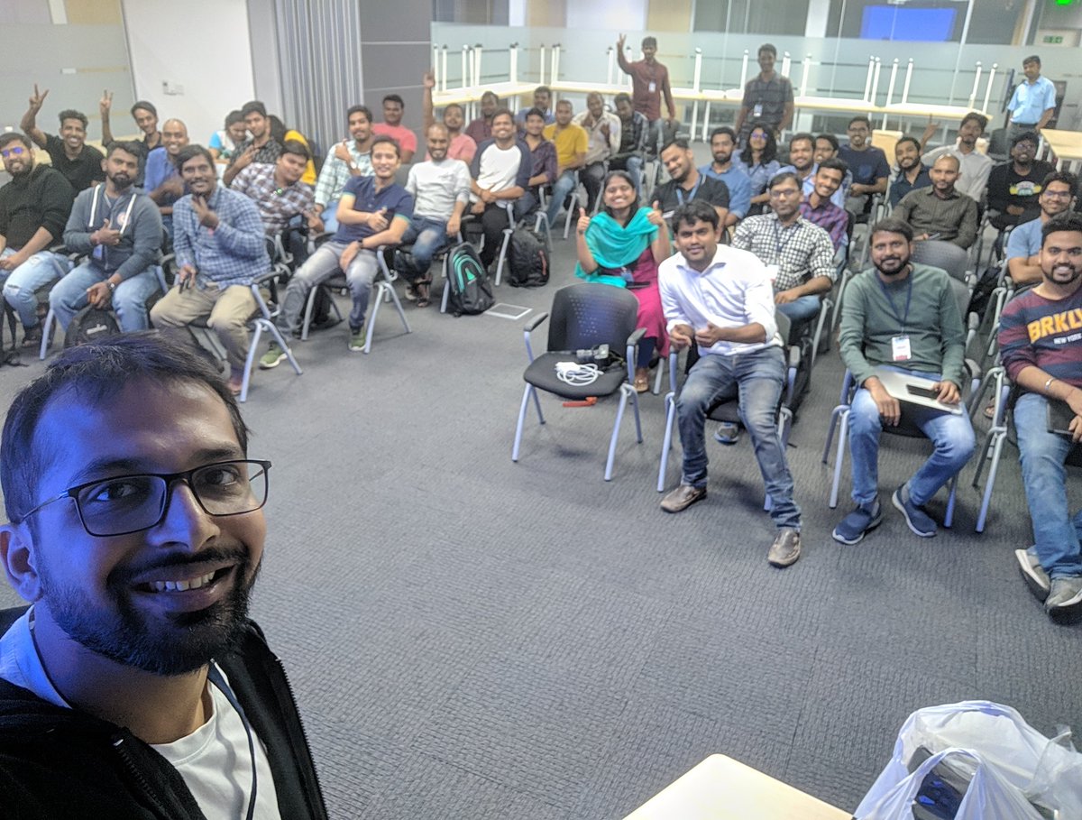 praveenpuglia's tweet image. This gives me immense happiness. Thank you #hyderabad
#vuehyd @vuehyd
Thanks to @VueBLR for the surprise. Unfortunately we have glitched projection photos.