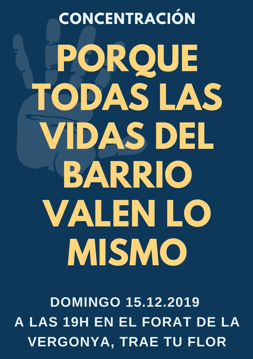 ajcvella's tweet photo. Ha mort l'Abdelsamad. Omplim el forat amb el nostre condol i convertim la nostra tristesa en denúncia.

Perquè totes les vides del barri valguin el mateix.

Convoquem una concentració de dol el diumenge 15 a les 19h al Forat de la Vergonya (Pou de la figuera).
Porta la teva flor. https://t.co/Zn5x7xFNTS