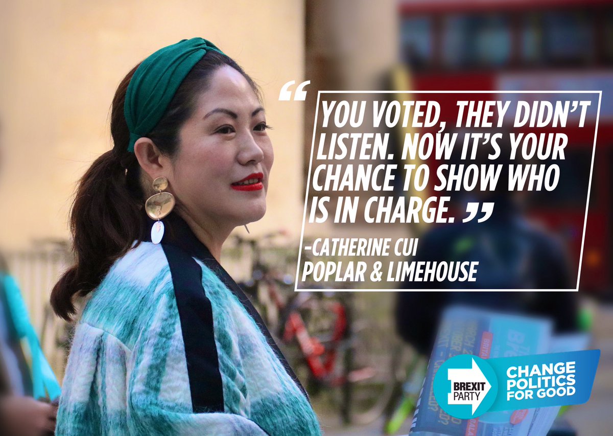 QiCatherineCui1's tweet image. Thank you, all my twitter followers, for the support throughout this special month. I hope the below picture will not be used again. The fight is not finished until we truly leave the EU. I am around and get in touch anytime you want. I owe you a big thank you.