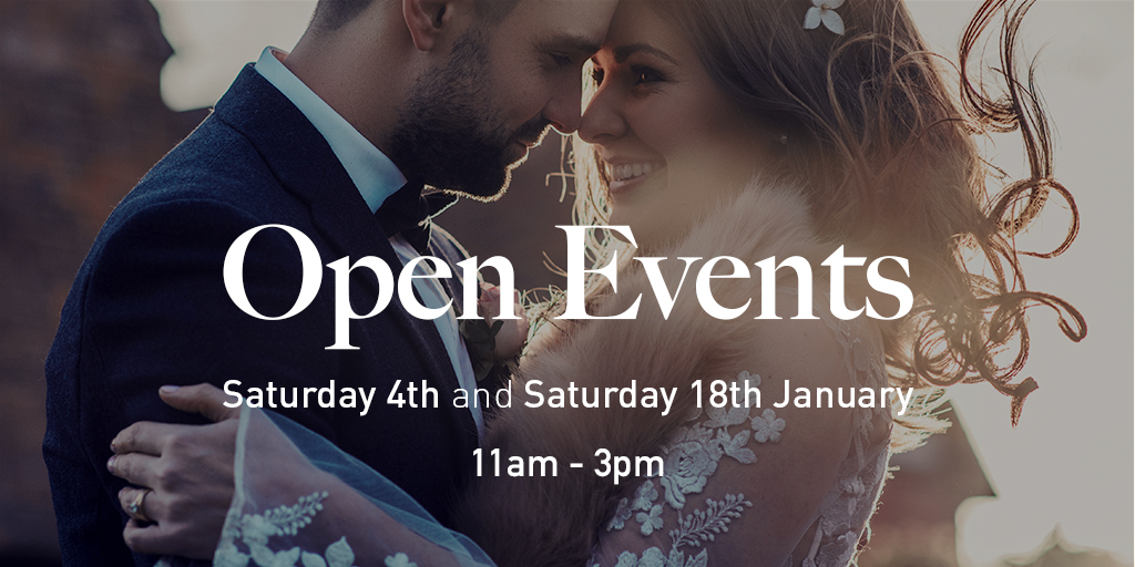 Start planning your dream wedding at our Open Events on Sat 4th and Sat 18th Jan 11am – 3pm. See the venue for the first time and discover everything that we have to offer. Visit bit.ly/2PiyhLX to let us know you’re coming.

#curradinebarns #openevent #engaged