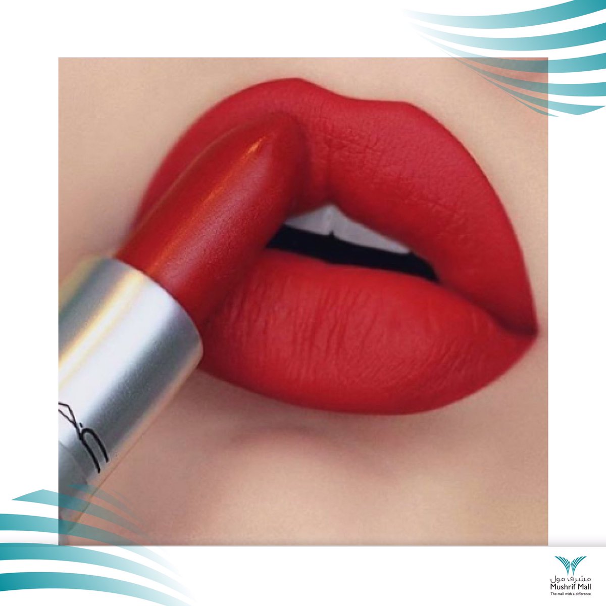 MushrifMall's tweet photo. Red really is your color! Brighten up your look this festive season with @MACcosmetics. Here at Mushrif Mall!
الأحمر يليق بكي! أضيفي لوجهك الإشراقة التي يستحقها هذا الموسم !
#TheMushrifDifference #Abudhabi #ShoppingWithADifference #MAC #makeup #Lipstick https://t.co/LyOtRAu1MF
