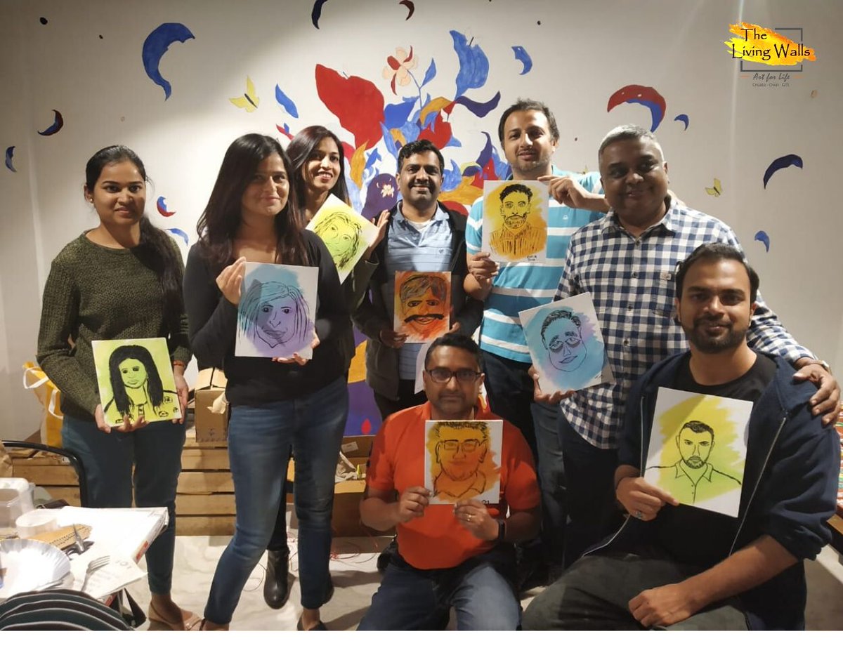 TheLivingWalls's tweet photo. Yes....its #Amazon: a large multinational company in Bangalore participated in Corporate Art Workshops on an "ART OUTING", a unique day-long creative event conducted by The Living Walls.
#corporateworkshop #thelivingwalls #amazonworkshop https://t.co/f6Og4TpGCQ